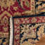 Tapis oriental en laine bleu marine / or / rouge Albirda-4221127