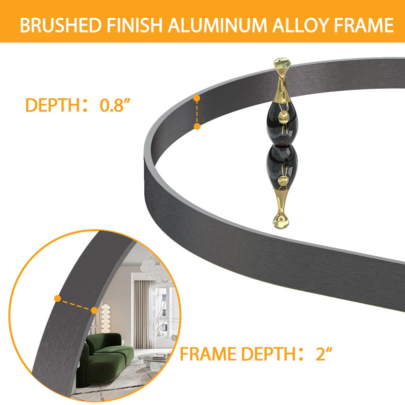 Oval Wall Mirror