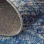 Tapis abstrait bleu / mauve Groh Paras-444567212
