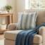 Coussin en lin Zigzag Rows-93840666-93840667