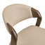 Chaise d'appoint rembourrée Aiko crème-1473153012