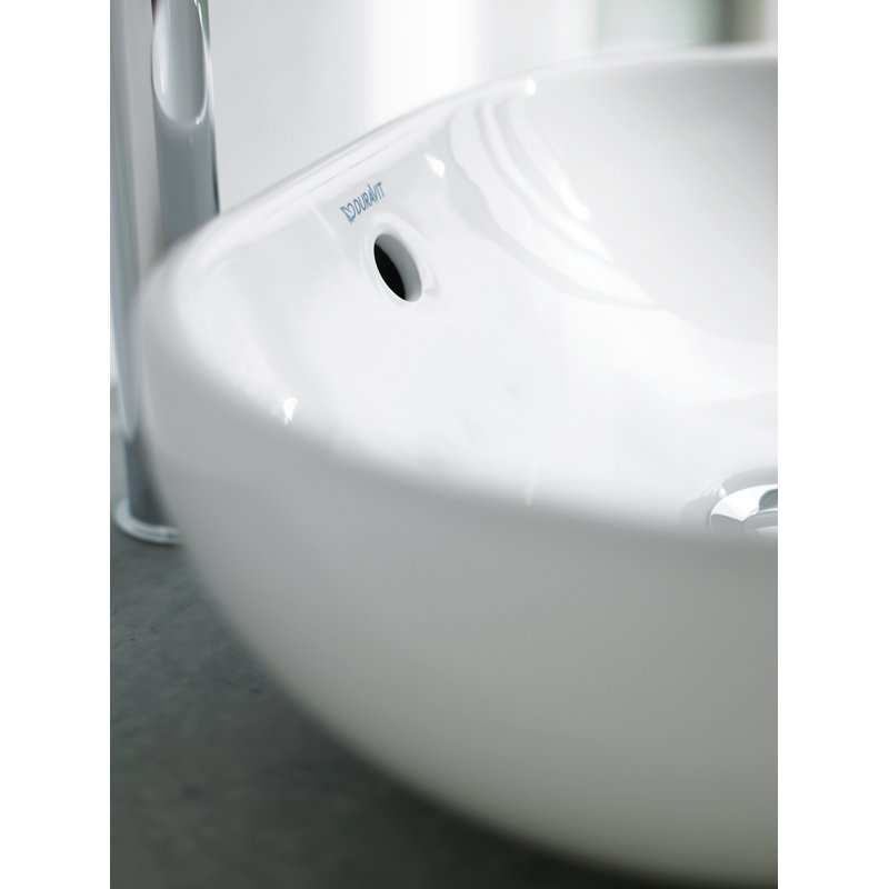 Lavabo de salle de bain vasque ovale en céramique avec trop-plein Duravit Design Classics
