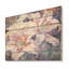 Aquarelle corail lys tranquillité - lys bois Art mural sur bois de pin naturel-587404554