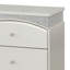 Table de chevet 2 tiroirs Platinum