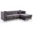 Modern Sofa Glory Furniture Delray Sofa Chaise 3 Boxes-281961886