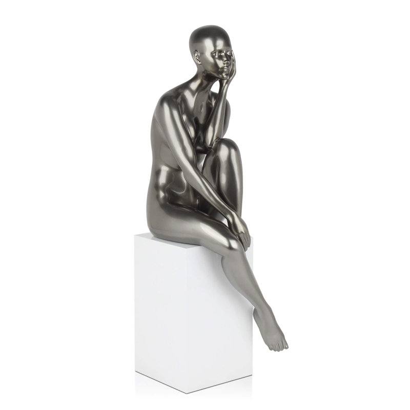 Gaiser People Figurines & Sculptures, Anthracite