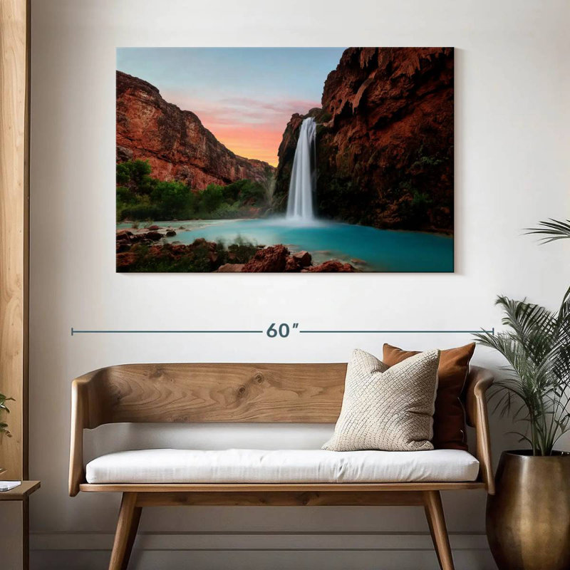 Cascades d'Alvord Havasu, H 32 po x l 48 po