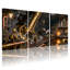 «Fantasy & Sci-Fi Steampunk Mine Industrial Machine Scene», ensemble de 3 impressions sur toile-652611943