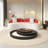 Red curved negotiating sofa-106442944