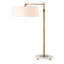 Lampe sur pied en laiton Lavel