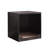 Home Pet End Table with Removeable Mat in Red Cocoa