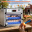 Incubateur à œufs automatique 136 pi avec retourneur automatique, contrôle numérique de l'humidité de la température et remplissage d'eau, œufs d'incubation pour œufs de poule