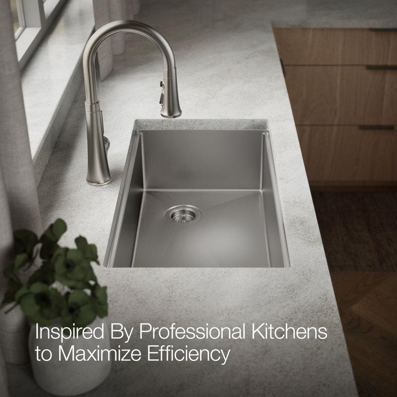 Strive 32 In. Undermount Single-Bowl Workstation Kitchen Sink