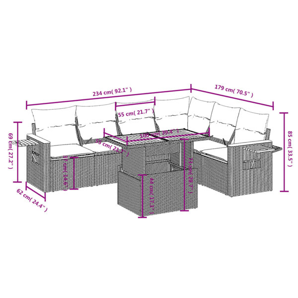 Dimensions du produit