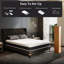 Matelas pleine grandeur, matelas à ressorts ensachés hybrides de taille moyenne, matelas à plateau-coussin dans une boîte-1336739970-1336469575
