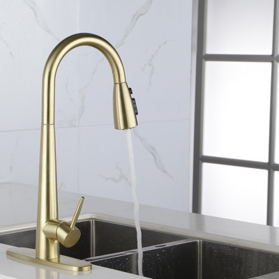 Pull Down Single Handle Kitchen Faucet