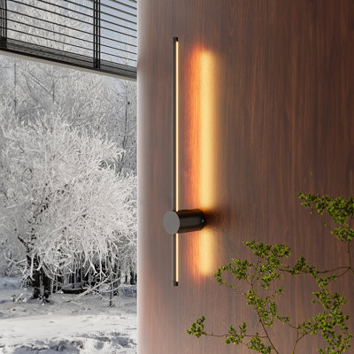 60cm Aluminium LED Flush Mounted Sconce