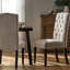 Ensemble de 2 chaises de salle à manger, tissu de qualité, fabrication en bois massif 2 po, style classique-598545049