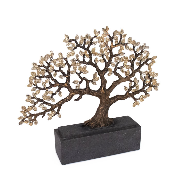 Gilded Heritage Tree Sculpture