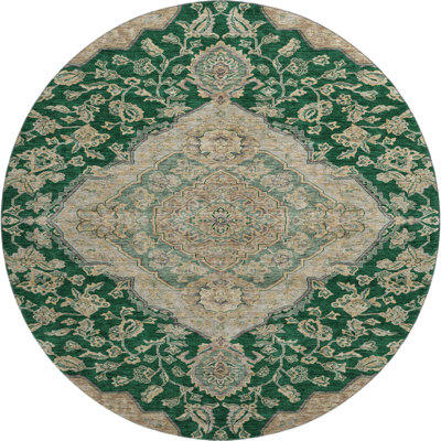 Premium Machine Washable Gurubaksh AMF1151 Global Rug