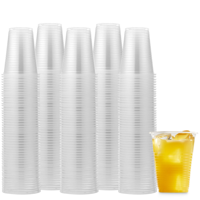 Clear Plastic Disposable Cups 7 oz 500 pack