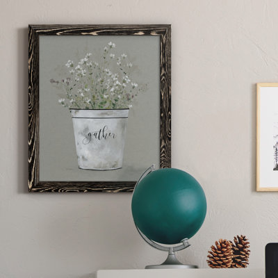 Bouquet de grâce, pot de grâce, peinture sur toile