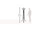 Steel Freestanding 12 - Hook Coat Rack