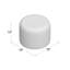 Repose-pieds rond 18 po Poufs