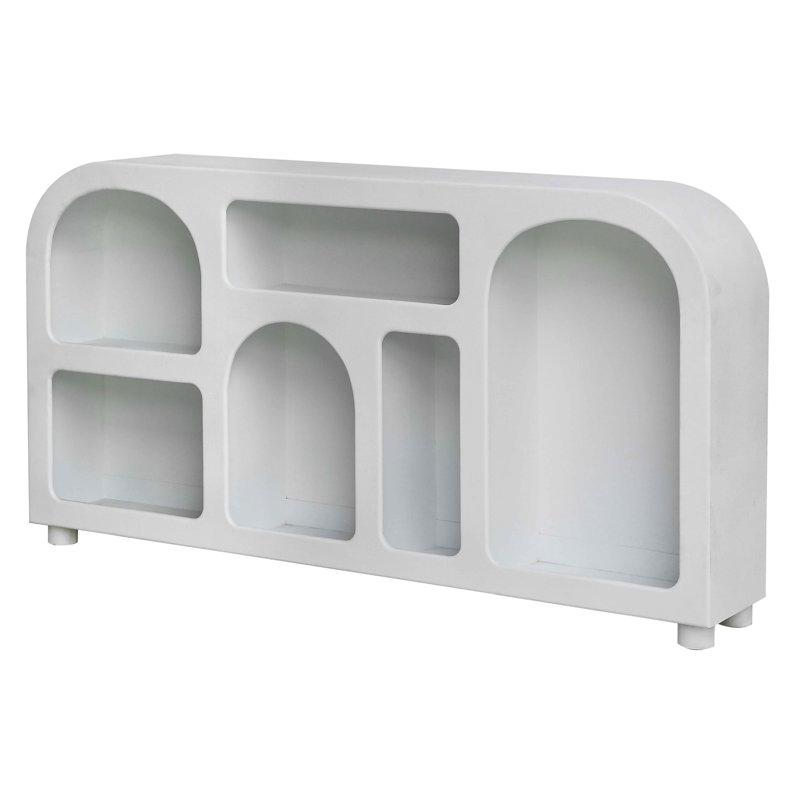 Abode Wooden White Console Table
