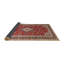 Tapis décoratif rouge sumaiyah oriental-954547702