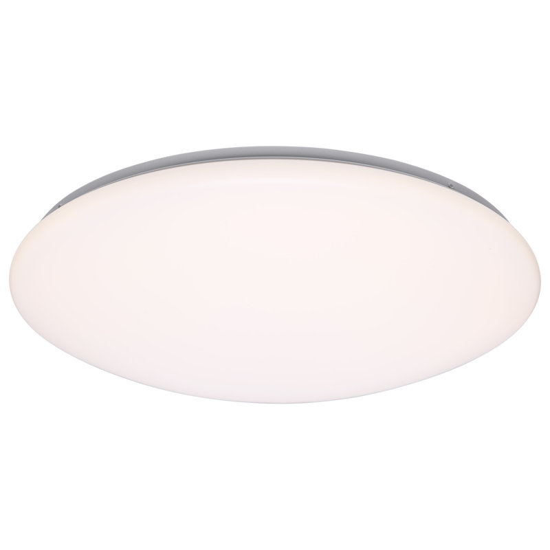 LED Cloud Fixture with Sensor 27K/30K/35K/40K/50K CCT Selectable Round Shape White Finish 120 Volt