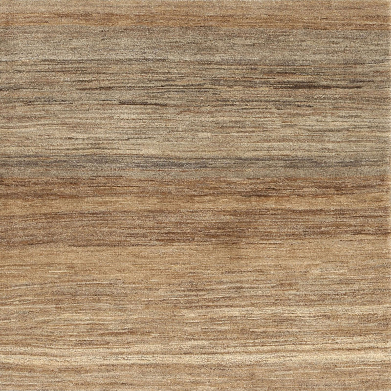 Tapis brun contemporain, Carré 8 pi