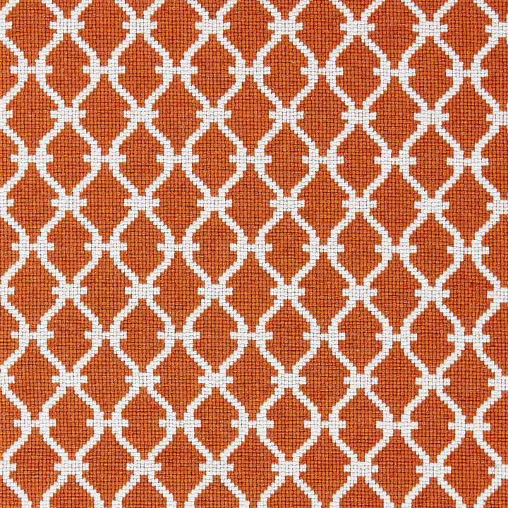 Tissu à treillis Oriana, Mandarin