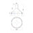 32'' Round Modern LED Chandelier in Satin Gold for Dining Room or Living Room – Integrated LED, No Bulb Required-1075517081-1200974731