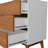 Rio Modern 6-drawer Dresser With Built-in Handles And Wooden Base-1101332305