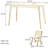 Solid Wood Dining Table Set-102115820