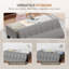 47 Inches Storage Ottoman with Soft Foam-1903591420
