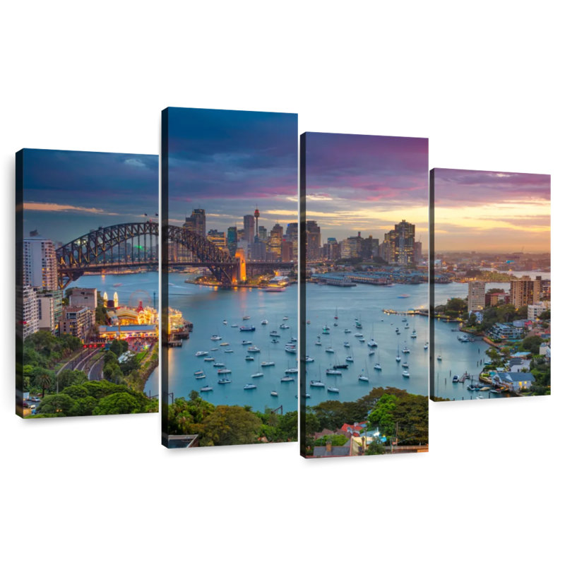 Coucher de soleil Sirci Sydney Harbour