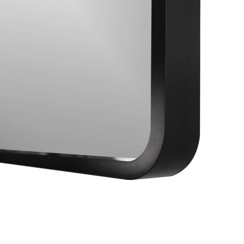Miroir Harmony, 25 x 31 po, Noir