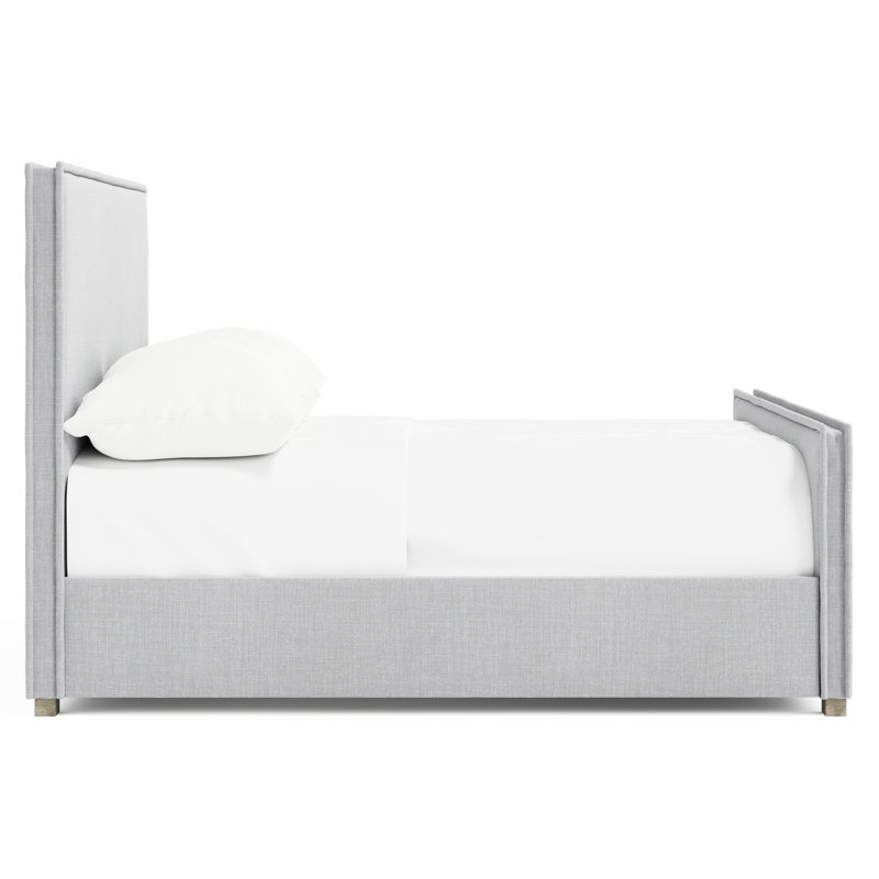 Sawyer Upholstered Bed, King, Pebble B165