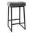 Pantanella Upholstered Counter Stool with Metal Frame-1975575028