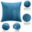 Aspire Homeware Embossed Square Velvet Cushion Cover-1367818245-1369239072