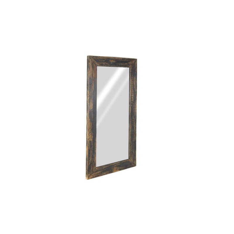 Shuttleworth Leaner Mirror, Antique Black