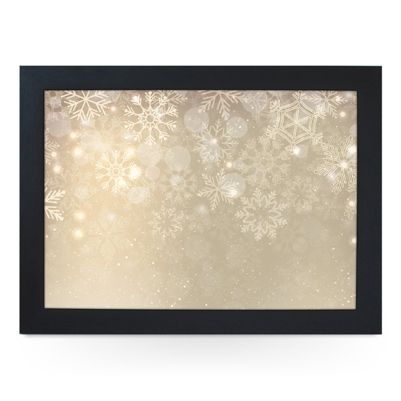 Alick Wood Tray, Black