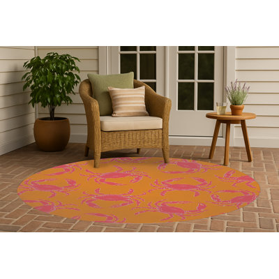 Tapis d'extérieur décoratif Crabby
