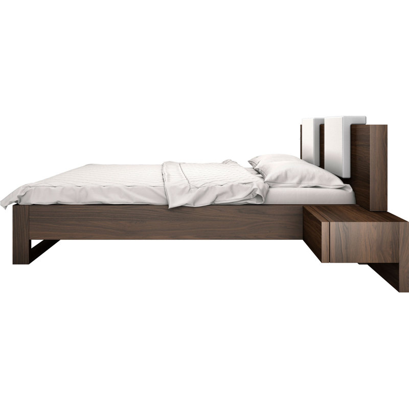 Monroe Storage Bed, Walnut, King