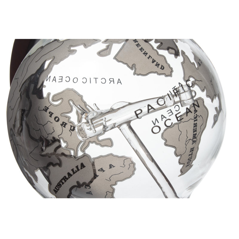 Bar Originale Silver Plane Globe Decanter 750ml