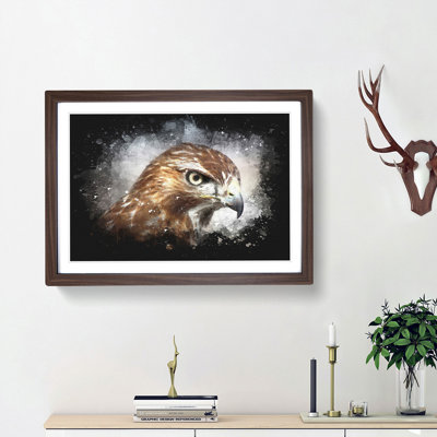 Hawk - Picture Frame Graphic Art Print