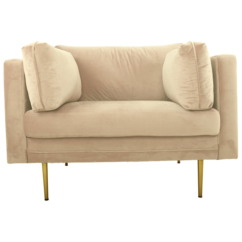 Caden Upholstered Armchair, Cream