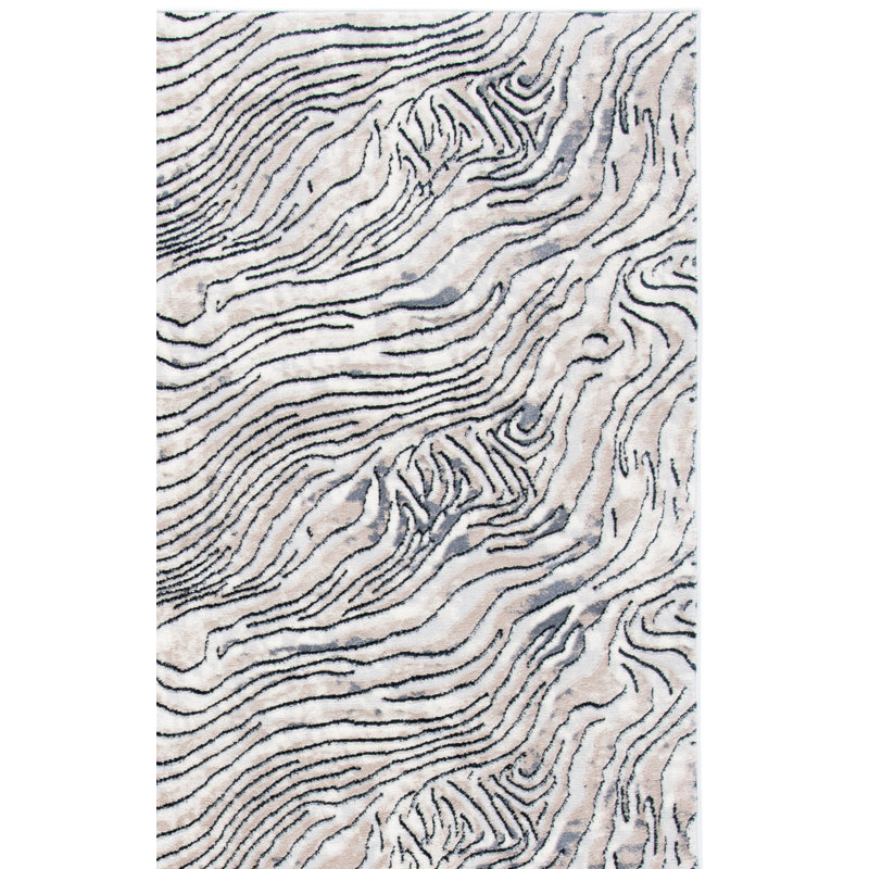 Ahnalise Performance Abstract Rug, Runner 2'2" x 9'